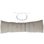 Lot 35 Bracelets à perles CROIX BASQUE